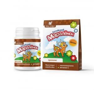 Купить драже Алтайский мараленок Прополис и Пантогематоген 70г в Москве ...