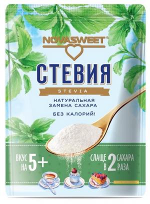 Купить Сахарозаменитель NOVASWEET Стевия, 200г в Москве: цена с ...