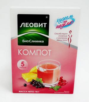 Купить Леовит Кисель диетический «Очищающий» 18 г в Москве: цена с ...