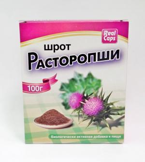 Купить РеалКапс Расторопши шрот 100г в Москве: цена с доставкой в ...