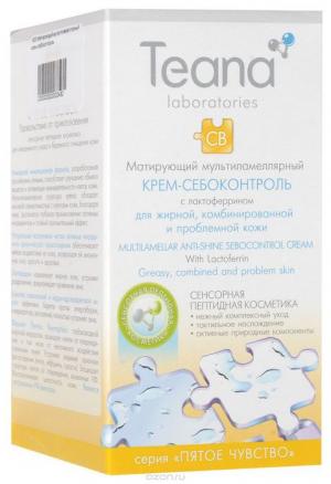 Тиана Крем мультиламеллярный CB Матирующий с лактоферрином, 50 мл