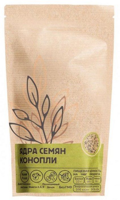 Купить Ядра семян конопли недорого в Москве