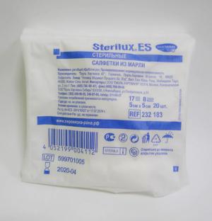 Салфетки (стерильные) STERILUX ES 5х5 см 8 слоев 17 нитей