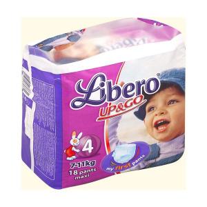 Трусики либеро ап энд гоу макси (7-11кг) 18шт