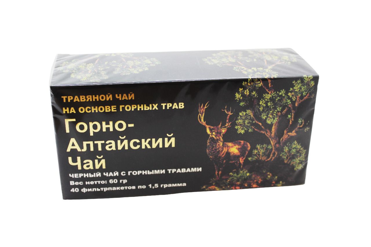 Чай горно-алтайский (черный) №60 Нарине – купить в Москве по цене 322 руб.  с доставкой интернет аптека АлтайМаг