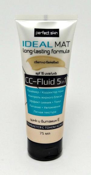 Крем корректор тона Вилсен сс-fluid ideal mat цинк и витамин Е 75мл