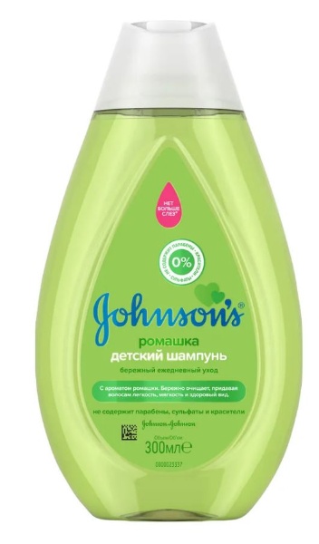 
Johnson’s® baby шампунь с ромашкой 300 мл