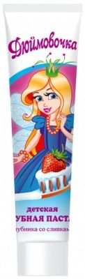 
Детская зубная паста «Дюймовочка», 75 мл