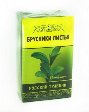 Русский травник листья брусники здоровье 20 фильтрпакетов