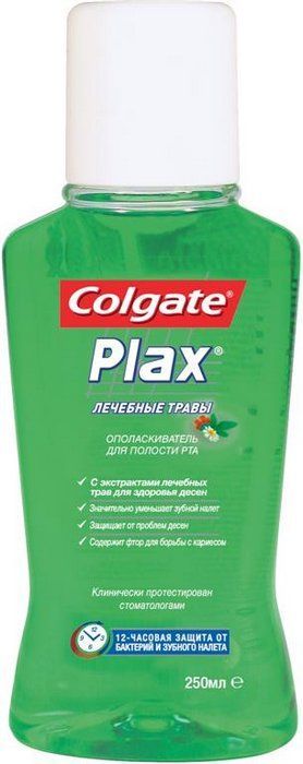 Colgate ополаскиватель Plax лечебные травы 250мл