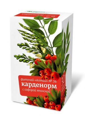 Фиточай Алтай №36 карденорм (с софорой японской), 30 пакетиков