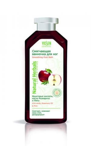 Vilsen Natural Herbals ванночка для ног фруктовые кислоты, масло розмарина и мяты 383г