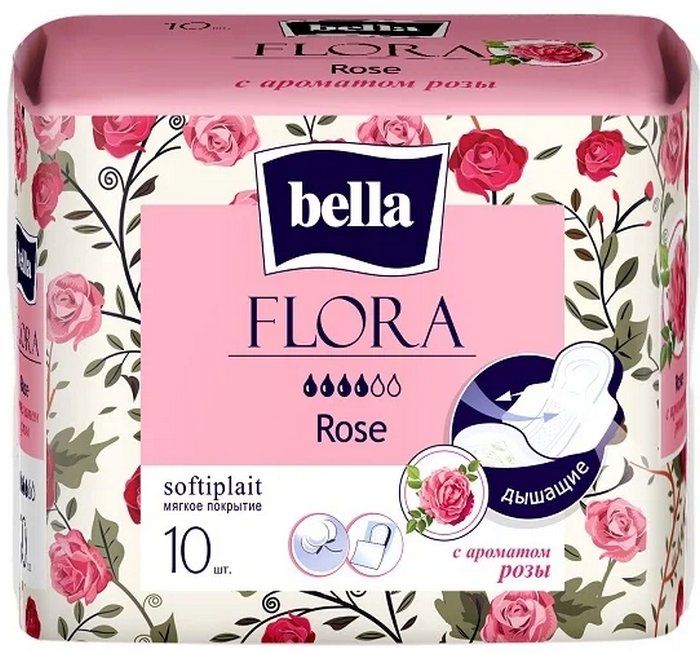 
Прокладки Bella Flora Rose 10шт