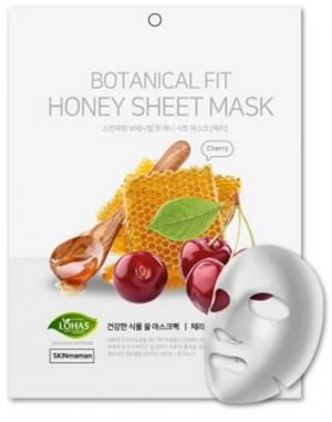 Маска для лица NO:HJ Botanical Fit Honey с экстрактом меда и вишни 23г