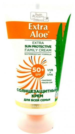 Вилсен солнцезащитный крем SPF50+ для всей семьи Extra Aloe 75мл