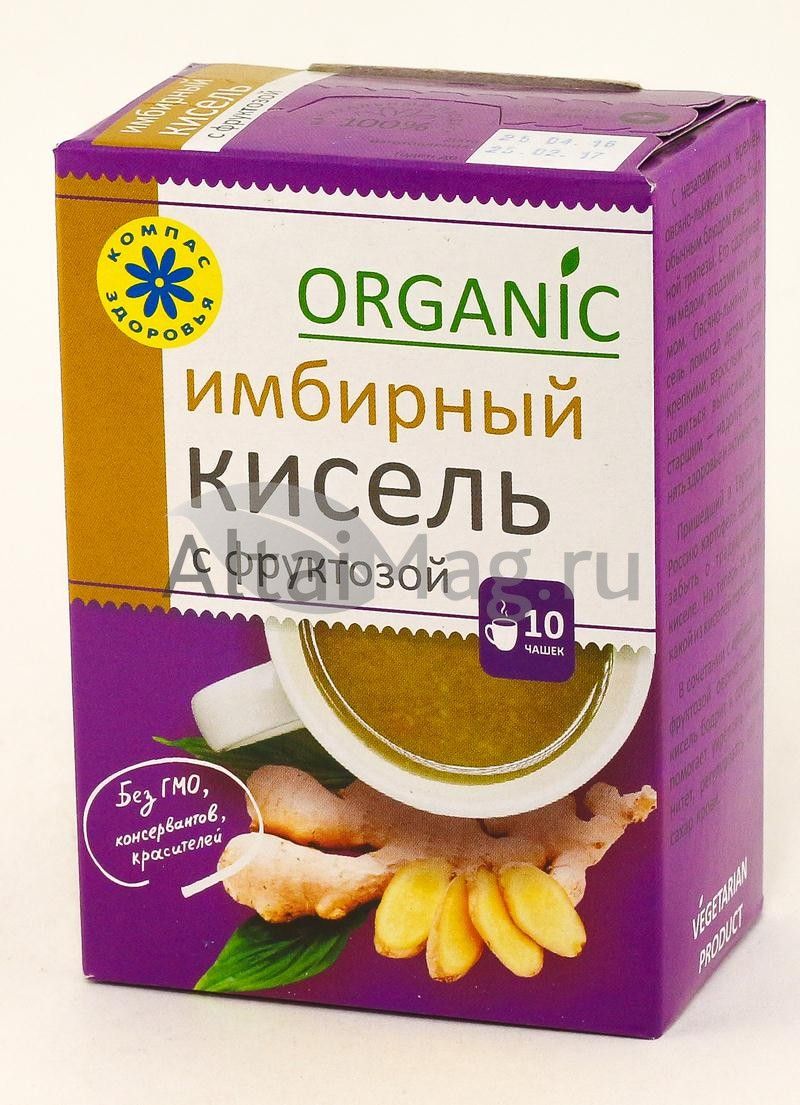 Купить Кисель овсяно-льняной на фруктозе имбирный 150г в Москве: цена с ...