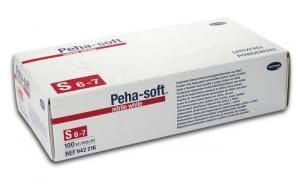 Перчатки peha-soft нитриловые без пудры нестерильные белые №100