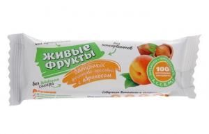Фруктово-ореховый батончик Живые фрукты с абрикосом 35 г