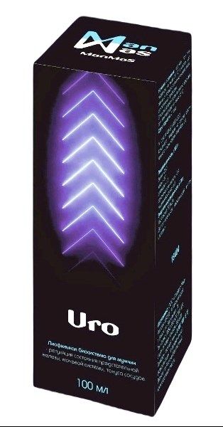 
ManMas Uro Лиофильная биосистема для мужчин Сашера-Мед 100мл
