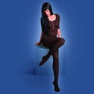 Колготки согревающие EleganceStyle 140 den размер 1-2 (бежевый)
