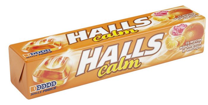 Halls апельсин