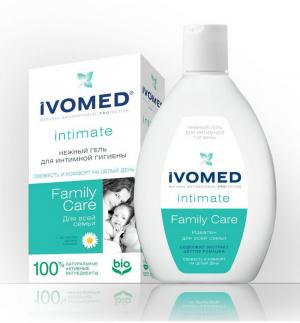 Гель для интим гигиены IVOMED Intimate Family Care с экстрактом ромашки 250 мл