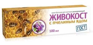 Живокост с пчелинным ядом крем-бальзам для суставов 100мл