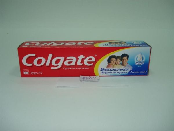 Колгейт зубная паста максимальная защита от кариеса свежая мята, 50 мл фотография