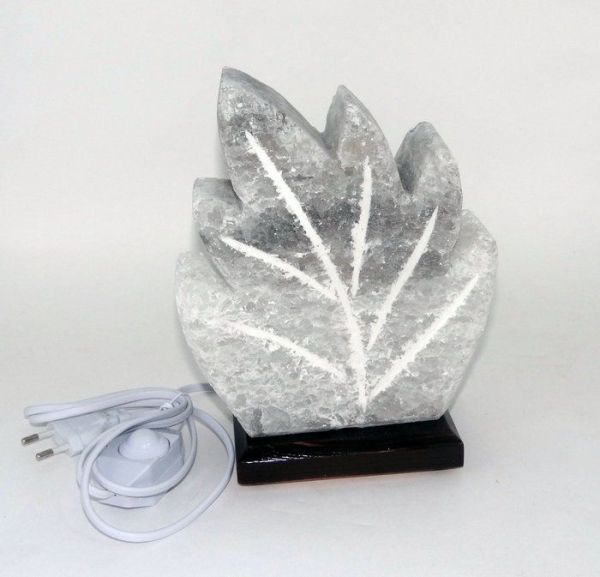 Лампа солевая листик (2-4 кг) фотография