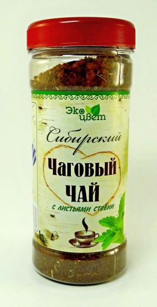 Чаговый чай Травы Байкала со стевией 90гр фотография