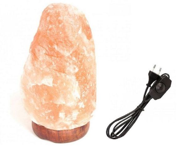 Лампа солевая скала wonder life премиум 3-4 кг фотография