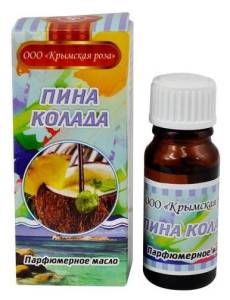 Масло парфюмерное Крымская роза пино-колада 10мл