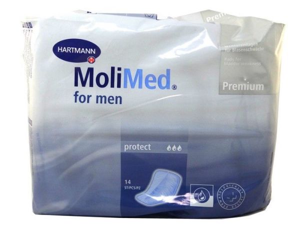 Вкладыши урологические molimed m protect для мужчин, 14 шт фотография