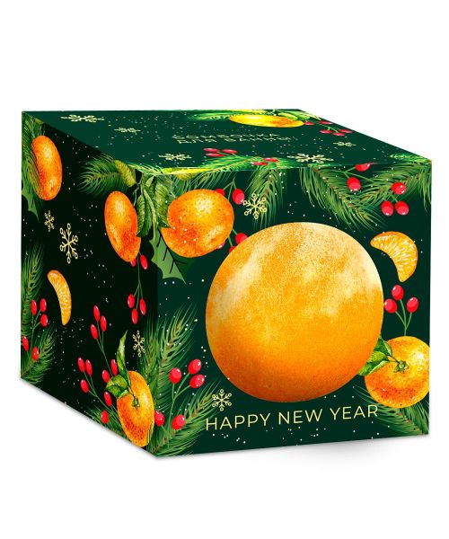 Набор подарочный Happy New Year бомбочка для ванны Фитокосметик №66 фотография