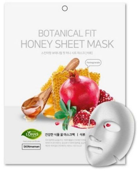 Маска для лица NO:HJ Botanical Fit Honey с экстрактом меда и граната 23г фотография