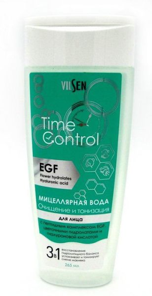 Вилсен Time Control мицеллярная вода для лица Очищение и Тонизация 265мл фотография