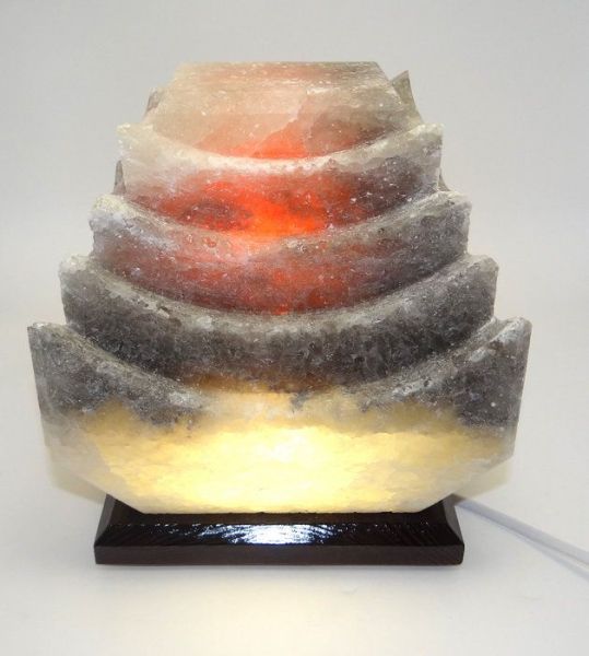 Лампа солевая пагода (4-6 кг) цветная фотография