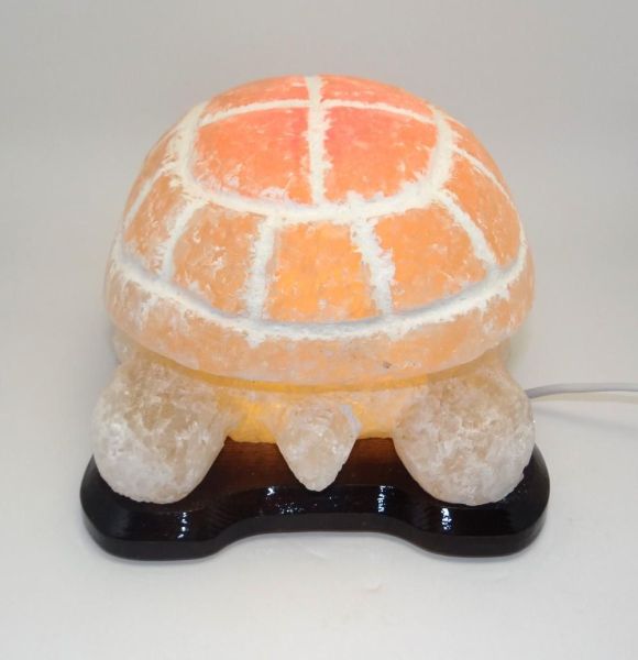 Лампа Солевая Черепаха (4-6 кг) цветная фотография