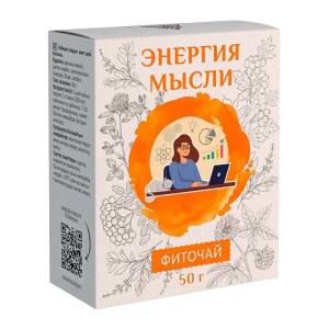 Чай травяной Энергия мысли Алтайский нектар 50г