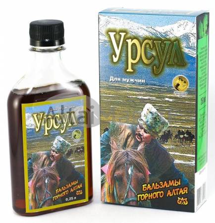Изображение товара Бальзам Урсул (для мужчин), 250мл Бальзам Урсул (для мужчин), 250мл фотография