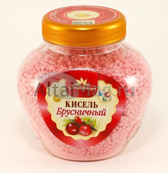 Кисель Сладкая ягодка Брусничный, 300 г фотография
