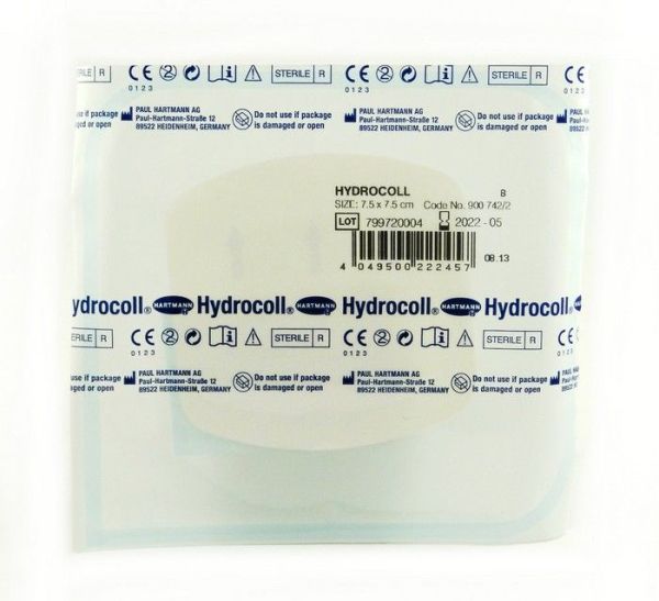Повязка Гидроколл гидроколлоидная 7,5х7,5см 1шт фотография