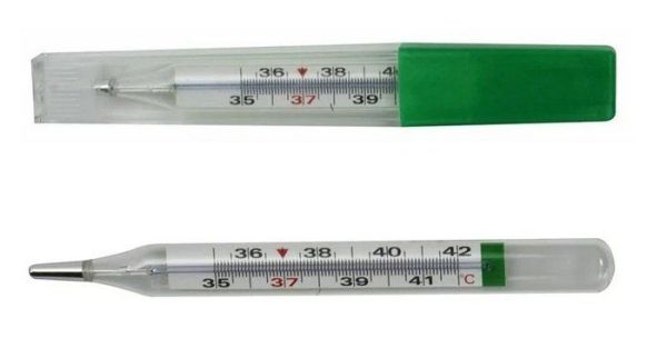 Термометр медицинский с термометрической жидкостью Импекс-Мед в футляре фотография