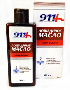 911 Лошадиное Масло маска-бальзам для всех типов волос 150мл