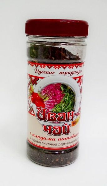 Иван-чай ферментированный с плодами шиповника, витаминный, 90 гр фотография