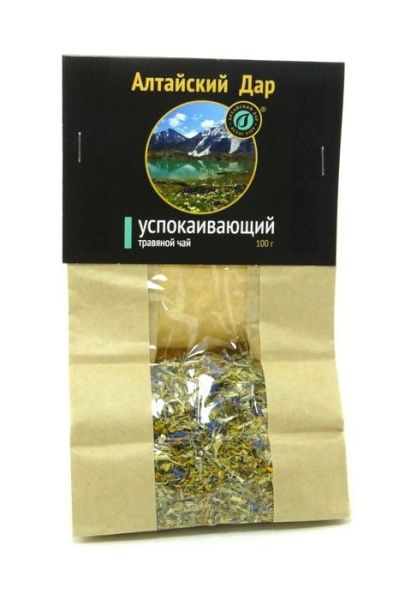 Чай травяной Алтайский дар успокаивающий 100гр фотография