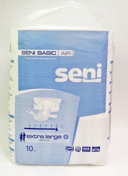 Подгузники «Seni Basic Air Extra Large» размер 4 фотография