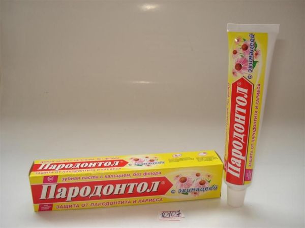 Зубная паста «ПАРОДОНТОЛ» с эхинацеей, 63 г фотография