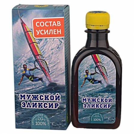 Изображение товара Масло льняное эликсир мужской, 200 мл Масло льняное эликсир мужской, 200 мл фотография