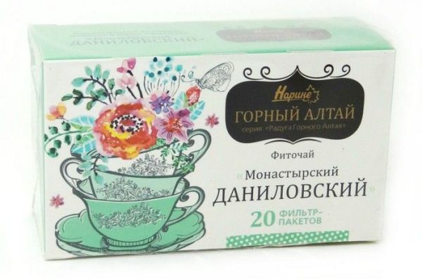 Монастырский даниловский чайный напиток Нарине 20 пакетиков фотография
